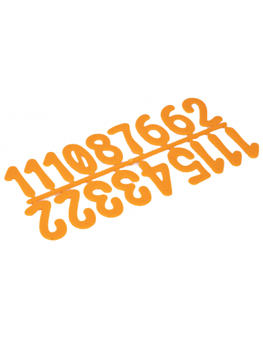 Numéros de ruche orange Lyson